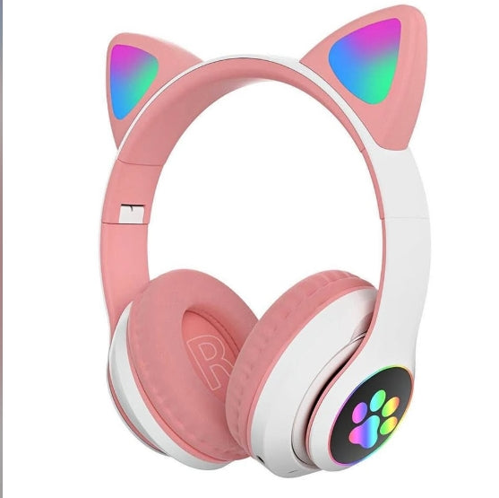 Stylish Cat Ears And P47 Bluetooth Headsets