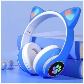 Stylish Cat Ears And P47 Bluetooth Headsets