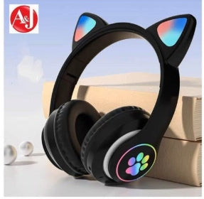 Stylish Cat Ears And P47 Bluetooth Headsets