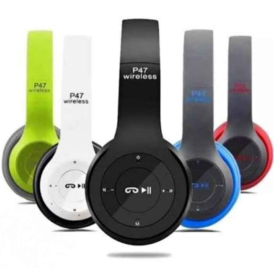 Stylish Cat Ears And P47 Bluetooth Headsets