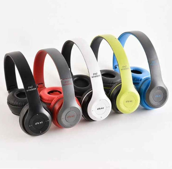 Stylish Cat Ears And P47 Bluetooth Headsets