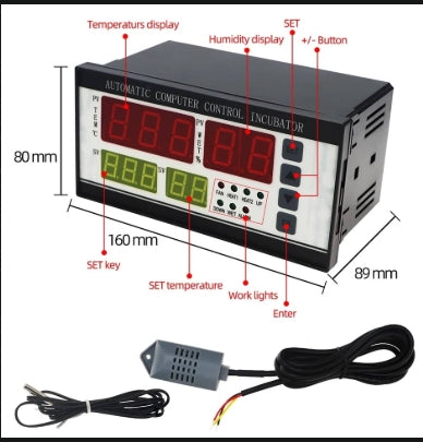 Xm18 temperature and humidity controller